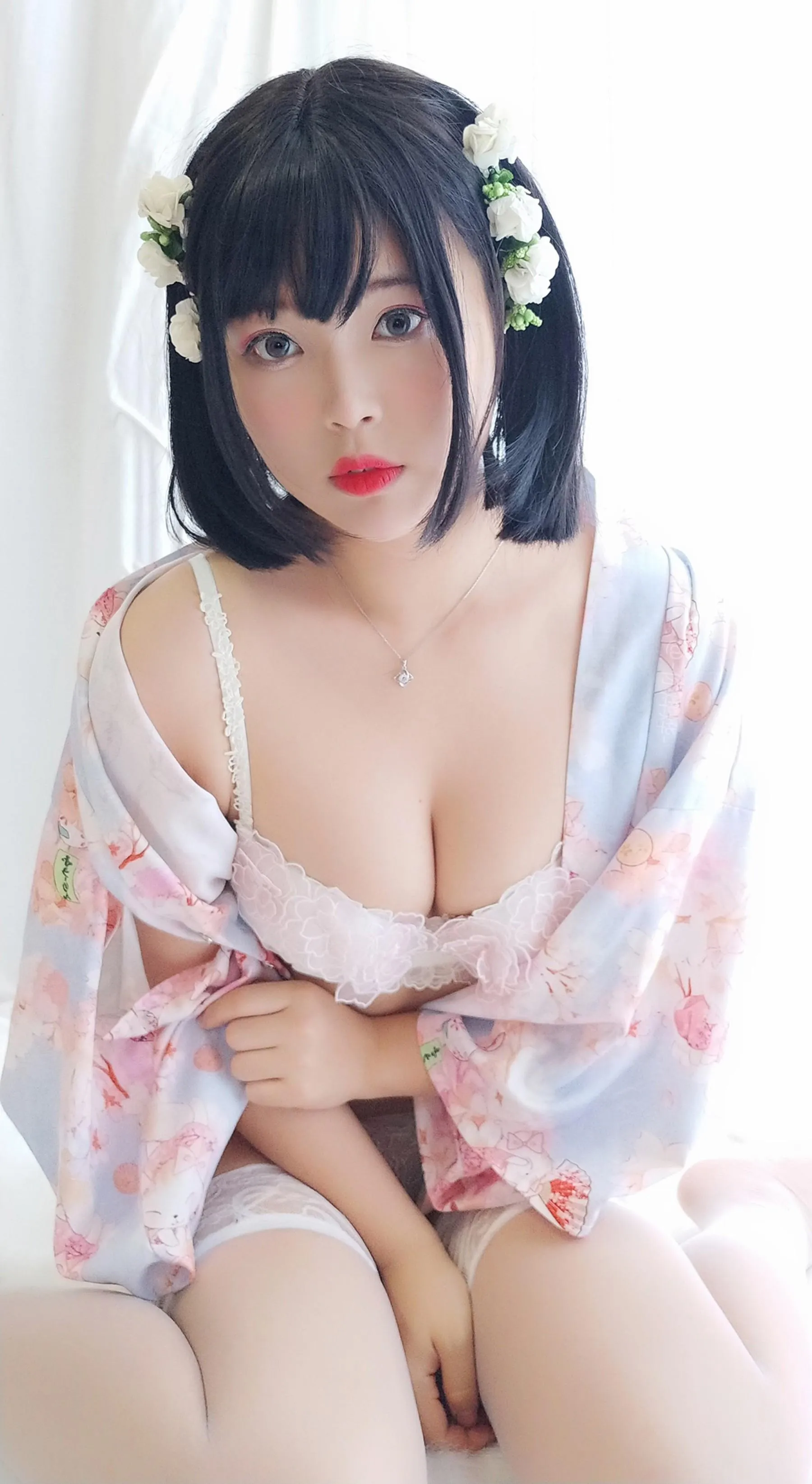 白烨 – NO.02 花与酒与少女 [59P]插图7